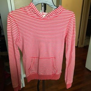 Coral hoodie